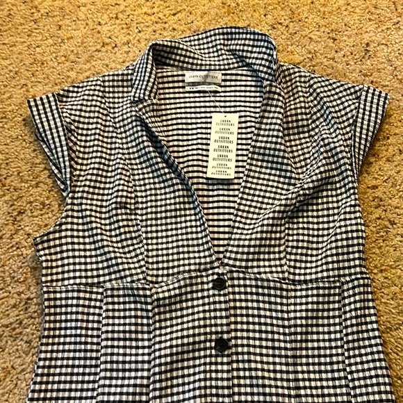 Urban outfitters black and white gingham dress - Picture 2 of 2